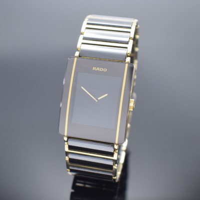 RADO Diastar Armbanduhr mit digitaler Multifunktionsanzeige, Schweiz um 2005, quarz, Ref. 193.0456.3, verg. Geh., Stahlboden 4-fach verschr., orig. ...