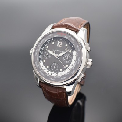 GIRARD PERREGAUX seltene, auf 50 Stück limitierter Armbandchronograph WW.TC Switzerland Referenz 49800, Automatik, Edelstahlgeh. inkl. orig. ...