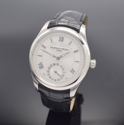 FREDERIQUE CONSTANT Herrenarmbanduhr Maxime Manufacture Referenz FC-700X5M4/5/6, Automatik, Edelstahlgeh. inkl orig. Lederband (zu ern.) m. orig. ...