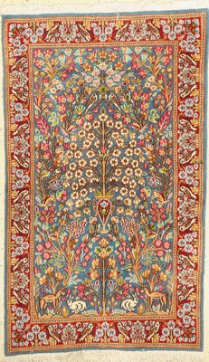 Kerman, Persien, ca. 50 Jahre, Wolle auf Baumwolle, ca. 150 x 90 cm, EHZ: 2