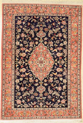 Ghom Seide, Persien, ca. 60 Jahre, reine Naturseide, ca. 160 x 110 cm, EHZ: 2