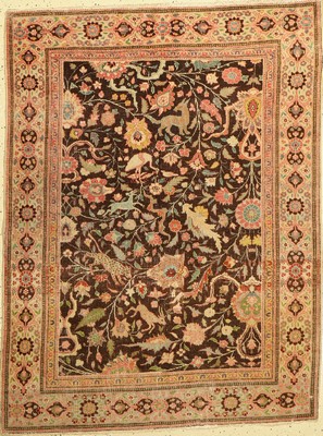 Täbriz antik, Persien, um 1900, Wolle auf Baumwolle, ca. 165 x 126 cm, EHZ: 4