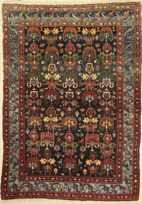 Antiker Hamadan, Persien, um 1900, Wolle auf Baumwolle, ca. 205 x 145 cm, EHZ: 3