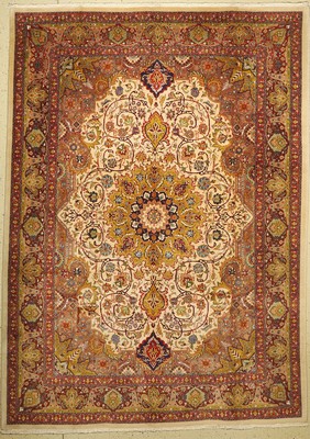 Täbriz fein, Persien, um 1960, Korkwolle, ca. 343 x 247 cm, EHZ: 2