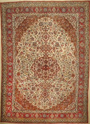 Ghom alt, Persien, um 1940, Wolle auf Baumwolle, ca. 364 x 268 cm, EHZ: 3