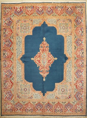 Kerman, Persien, ca. 50 Jahre, Wolle auf Baumwolle, ca. 377 x 283 cm, EHZ: 2
