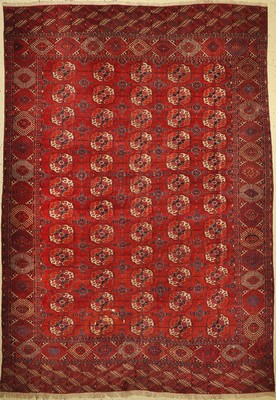 Tekke Hauptteppich, Turkmenistan, um 1900, Wolle auf Wolle, ca. 310 x 217 cm, EHZ: 5