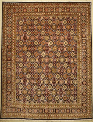 Täbriz fein(50 Raj), Persien, um 1960, Korkwolle, ca. 381 x 295 cm, EHZ: 2