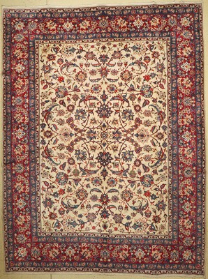 Najafabad fein, Persien, um 1950, Wolle aufBaumwolle, ca. 395 x 295 cm, EHZ: 3