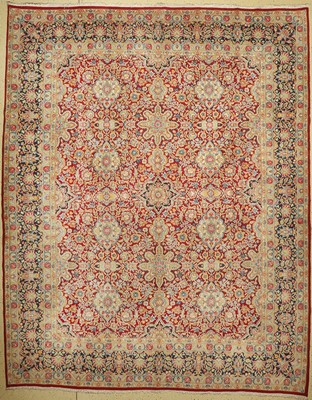 Kerman fein, Persien, um 1960, Wolle auf Baumwolle, ca. 376 x 296 cm, EHZ: 2