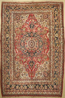 Khorasan alt, Persien, um 1940, Wolle auf Baumwolle, ca. 395 x 270 cm, EHZ: 2-3