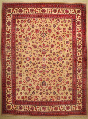 Mesched (Amoghli), signiert, Persien, um 1960, Wolle auf Baumwolle, ca. 385 x 292 cm, EHZ: 2