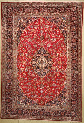 Keschan, Persien, um 1960, Wolle auf Baumwolle, ca. 387 x 264 cm, EHZ: 2