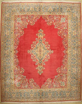 Kerman alt, Persien, um 1950, Wolle auf Baumwolle, ca. 364 x 296 cm, EHZ: 2
