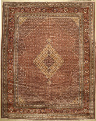 Sarab fein(50 Raj), signiert, (Akhondzadeh), Persien, um 1960, Korkwolle, ca. 434 x 342 cm, EHZ: 2