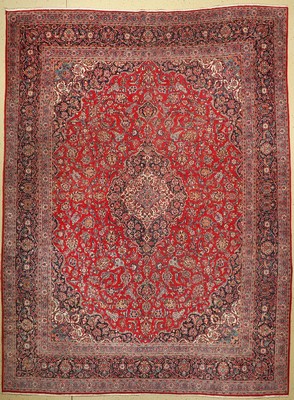 Keschan fein, Persien, um 1930, Wolle auf Baumwolle, ca. 391 x 294 cm, EHZ: 3