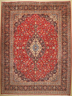 Keschan Kork fein, Persien, ca. 50 Jahre, Korkwolle, ca. 400 x 305 cm, EHZ: 2