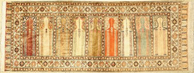 Kayser Saf, Türkei, um 1960, merzerisierte Baumwolle, ca. 225 x 90 cm, EHZ: 3