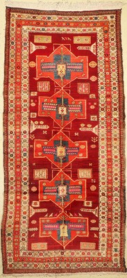 Meschgin alt, Persien, um 1940, Wolle auf Baumwolle, ca. 303 x 144 cm, EHZ: 2-3