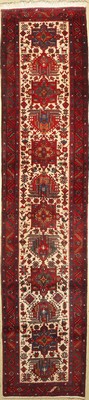 Meschgin alt, Persien, um 1960, Wolle auf Baumwolle, ca. 447 x 97 cm, EHZ: 2