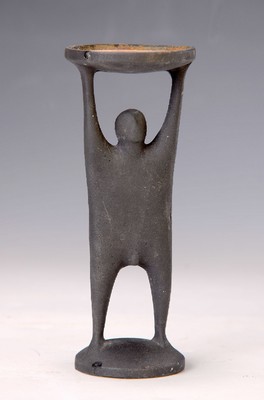 Oisin Kelly, 1915-1981, Skulptur/Leuchter, Eisen, Waterford Iron Founders 1966 für Kikenny design, am Boden bezeichnet Made in Republic of Ireland, ...