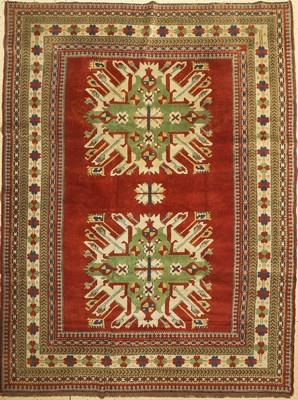 Adler Kars, Türkei, ca. 50 Jahre, Wolle aufWolle, ca. 315 x 240 cm, EHZ: 2-3