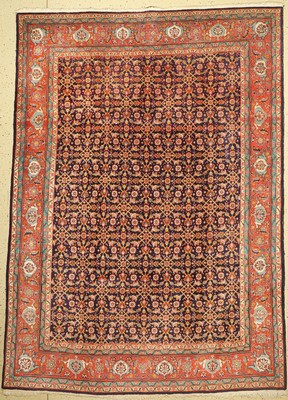Täbriz alt, Persien, ca. 60 Jahre, Wolle auf Baumwolle, ca. 290 x 204 cm, EHZ: 2