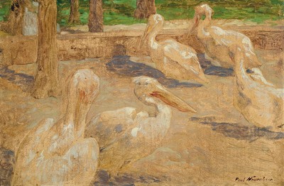 Paul Neuenborn, 1866 Stolberg-1913 München, Studium an der Akademie Düsseldorf, Mitglied im Malkasten, Schüler von Friedrich Fehr in München, ...