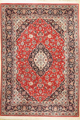 Keschan, China, ca. 50 Jahre, Wolle auf Baumwolle, ca. 245 x 170 cm, EHZ: 1-2