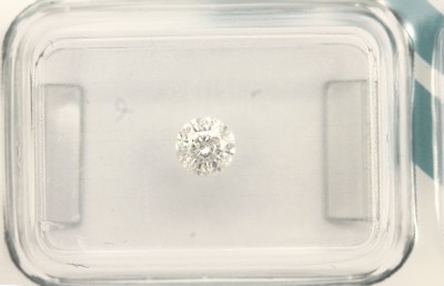 Brillant 0.28 ct feines Weiß G/p1, verschweißt, IGI Expertise