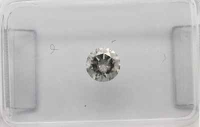 Brillant 0.32 ct get. Weiß(K)/si2, verschweißt, IGI Expertise