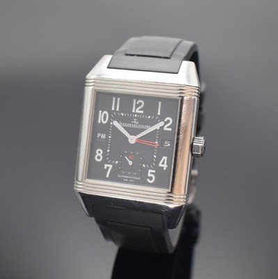 Jaeger-LeCoultre Reverso Squadra Hometime 1000 Hours Control Herrenarmbanduhr mit 2. Zeitzone Referenz 230.8.77, Schweiz verk. lt. beil. Garantie ...