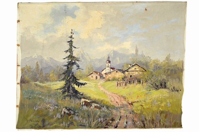 Ludwig von Andok, 1890 Budapest-1981 Regensburg, studierte an der Akademie Budapest, war Mitglied der Münchener Künstlergenossenschaft, hier: ...
