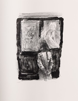 Bernhard Heisig, 1925 - 2011, Litho auf dickem BFK-Rives Büttenpapier mit Wasserzeichen, num. 28/33, handsigniert, Blattmaß 50.5 x 40 cm