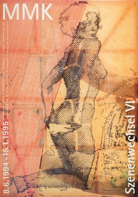 Sigmar Polke, 1941 - 2010, Offsetlitho auf Paper, handsigniert, aus 1995, nur wenig handsignierte Exemplare, ca. 84x59,5 cm