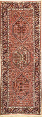 Bidjar, Persien, ca. 40 Jahre, Wolle auf Baumwolle, ca. 234 x 86 cm, EHZ: 1-2