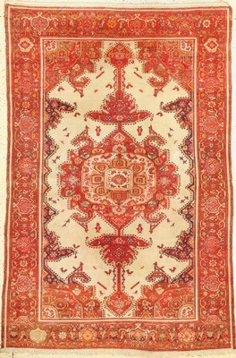 Malayer antik, Persien, um 1900, Wolle auf Baumwolle, ca. 200 x 132 cm, EHZ: 3