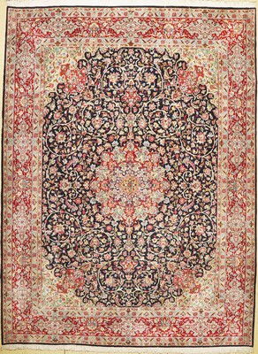Kerman fein, Persien, um 1960, Wolle auf Baumwolle, ca. 397 x 295 cm, EHZ: 1-2