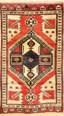Karapinar, Türkei, um 1950, Wolle auf Wolle, ca. 215 x 125 cm, EHZ: 2-3