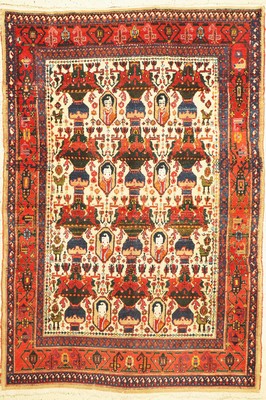 Hamadan alt, Persien, um 1940, Wolle auf Baumwolle, ca. 216 x 150 cm, EHZ: 2