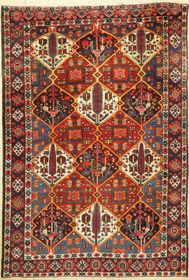 Bachtiar alt, Persien, um 1950, Wolle auf Baumwolle, ca. 307 x 210 cm, EHZ: 3