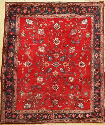 Sarogh alt, Persien, um 1960, Wolle auf Baumwolle, ca. 303 x 262 cm, EHZ: 3