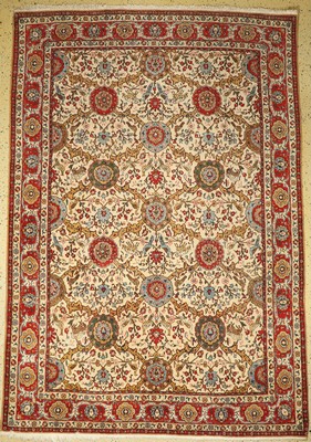 Ghom alt, Persien, um 1950, Wolle auf Baumwolle, ca. 330 x 230 cm, EHZ: 3
