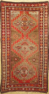 Armenischer Kazak, Kaukasus, um 1900, Wolleauf Wolle, ca. 270 x 150 cm, EHZ: 3-4