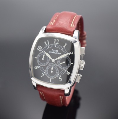 DANIEL JEANRICHARD TV Screen Herrenarmbanduhr mit Chronograph Referenz 25016, Schweiz um 2000, Automatik, 2-teil. Edelstahlgeh., Boden 4-fach ...