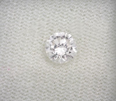 Loser Brillant, ca. 0.87 ct Weiß/vvs