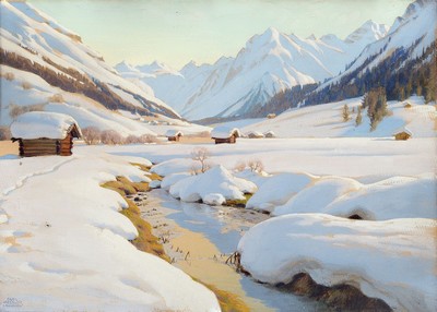 Carl Kessler, 1876 Coburg - 1968 München, Studium an der Königlich Sächsischen Kunstschule und an der Akademie München, ab 1910 überwiegend ...