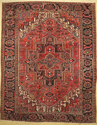 Heriz alt, Persien, um 1960, Wolle auf Baumwolle, ca. 330 x 260 cm, minimal verkürzt,EHZ: 2