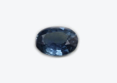 Loser Saphir, ovalfacett. ca. 1.116 ct, SriLanka, hitzebehandelt, mit Expertise