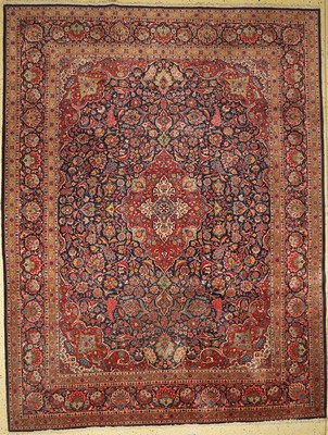 Keschan Kork, Persien, um 1940/1950, Korkwolle auf Baumwolle, ca. 355 x 275 cm, EHZ: 2-3